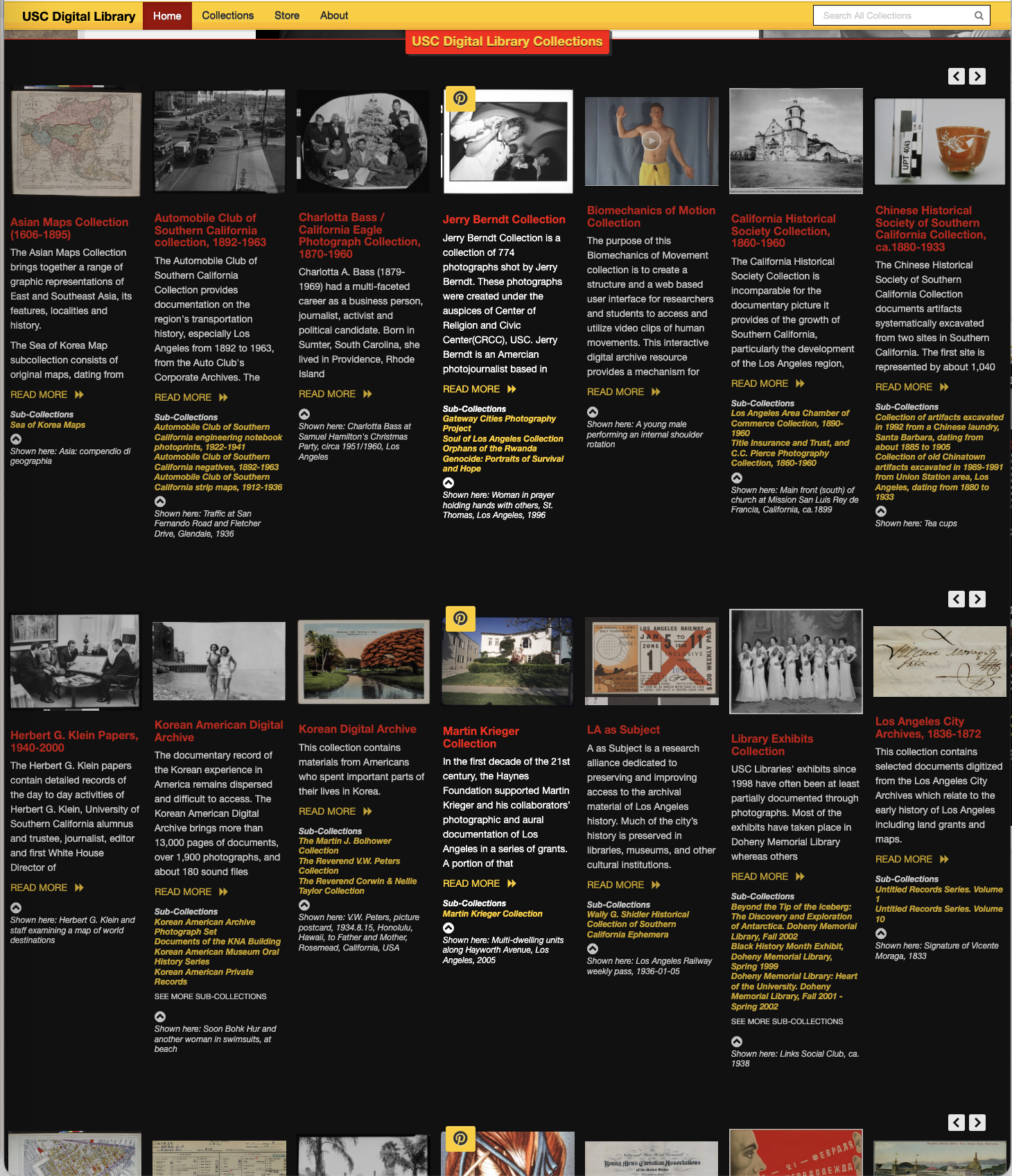 USC Digital Library